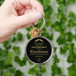 Award of Excellence with Business Logo Schlüsselanhänger