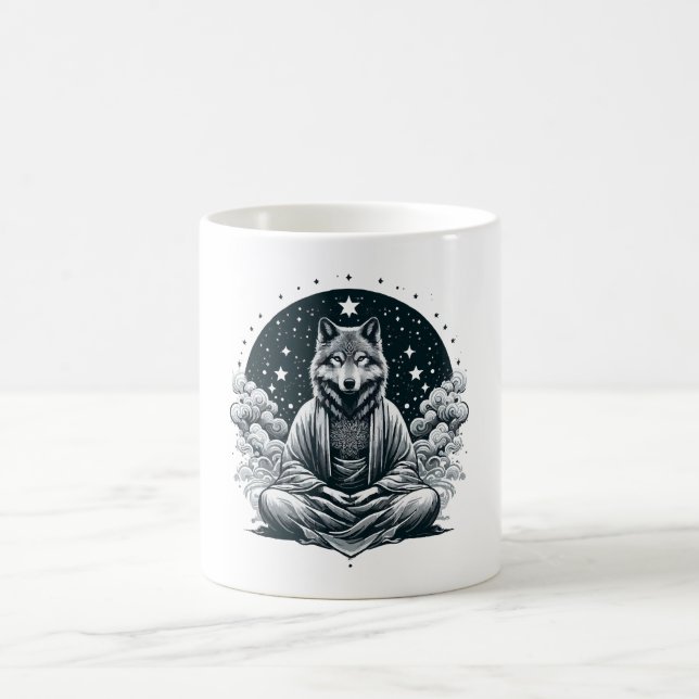 Aware Wolf Kaffeetasse (Mittel)