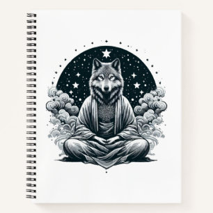 Aware Wolf Notizbuch