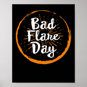 Aware zum regionalen Schmerzsyndrom am Bad Flare D Poster