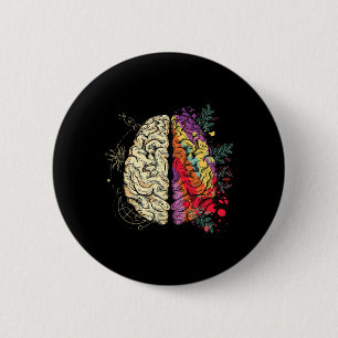 Awarenes für Neuroversity Hirnentzündung Psychisch Button