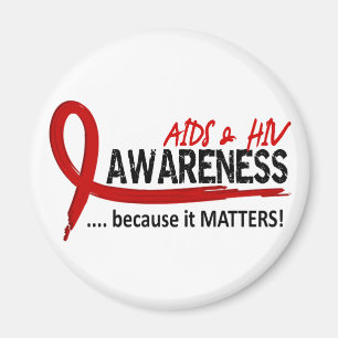 Awareness 2 AIDS Magnet
