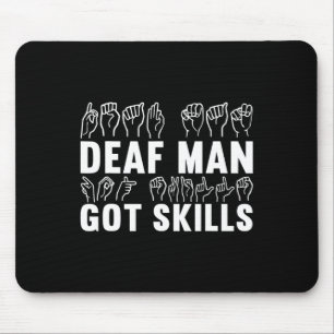 Awareness Asign Language American Sign Language Mousepad