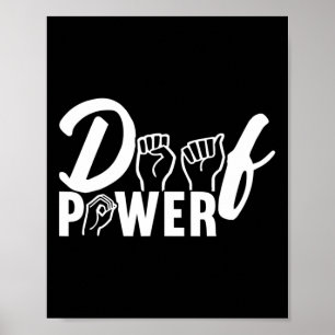 Awareness Asign Language American Sign Language Poster