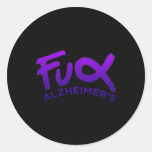 Awareness Dementia Runder Aufkleber