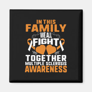 Awareness Family bekämpfen Multiple Sklerose Magnet