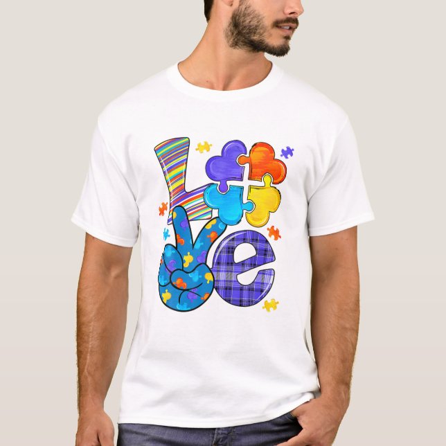 Awareness Love Letter Cute T-Shirt (Vorderseite)