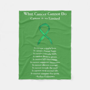 Awareness Ribbon Soft Chemo Blanket Fleecedecke