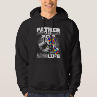 Awareness Vater and Son Best Friends for Li Hoodie