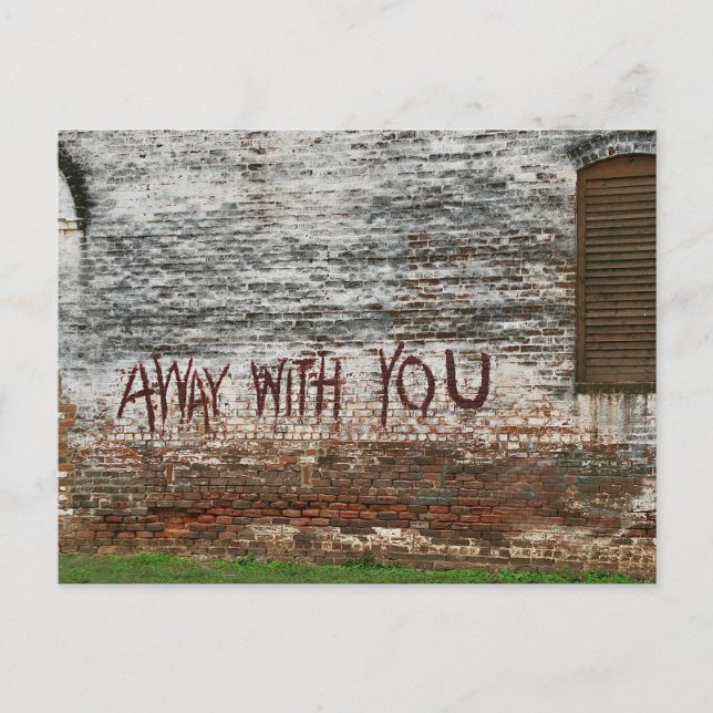 Away with You Postkarte (Vorderseite)