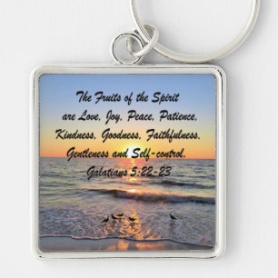 AWE INSPIRIERE GALATIANS 5:22 SONNENRISE SCHLÜSSEL SCHLÜSSELANHÄNGER