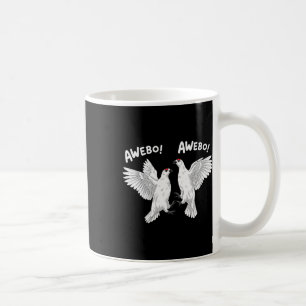 Awebo Meme Weiden-Schneehuhn Awebo Vögel Lustig Ar Kaffeetasse