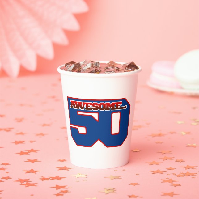 awesome 50 pappbecher (Insitu)