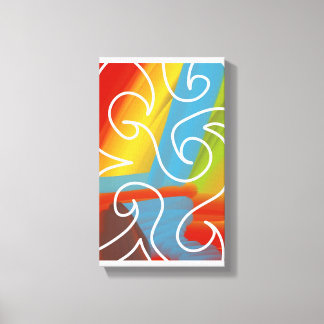 Awesome abstract art by RRW 2026 Leinwanddruck