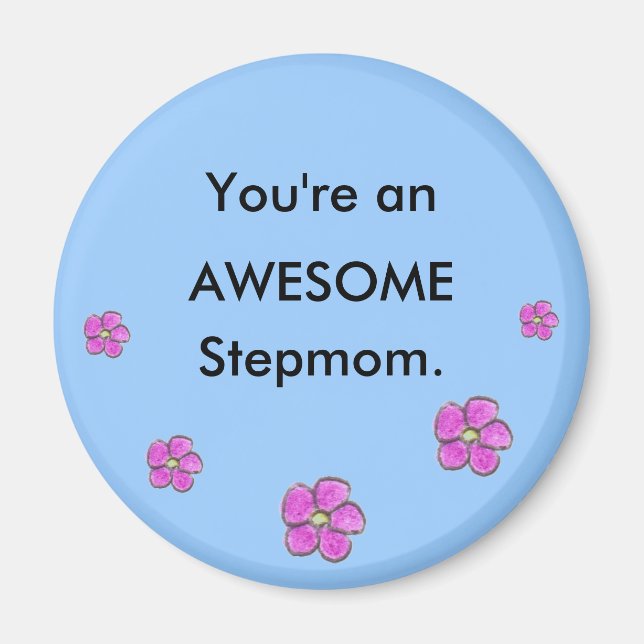 Awesome aimant Stepmaman (Devant)