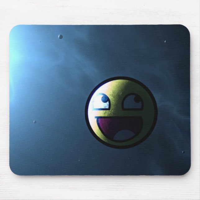 Awesome Antlitz Mousepad (Vorne)