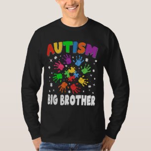 Awesome Autism Big Brother Raising Awareness Famil T-Shirt