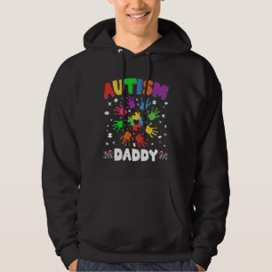 Awesome Autism Daddy Raising Awareness Family Matc Hoodie