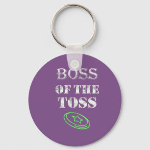 Awesome Boss of the Toss Ultimate frisbee gift Schlüsselanhänger