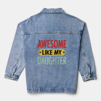 Awesome Comme Ma Fille Fête des pères Présente Pap