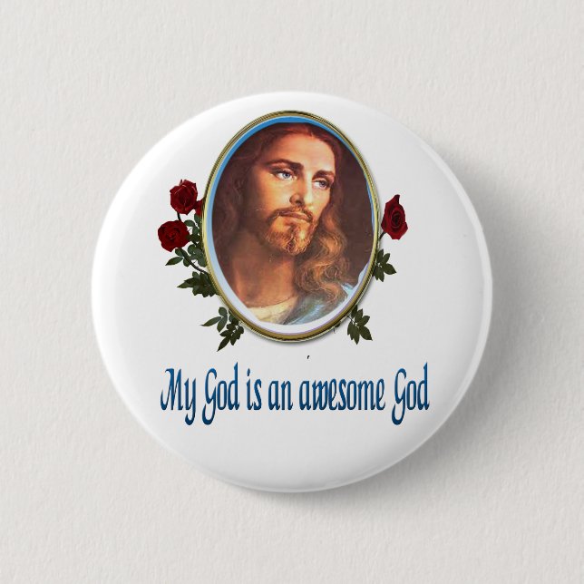 Awesome God Button (Vorderseite)