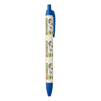 Awesome Kids Pen – Fun Colorful Design with Stars Kugelschreiber