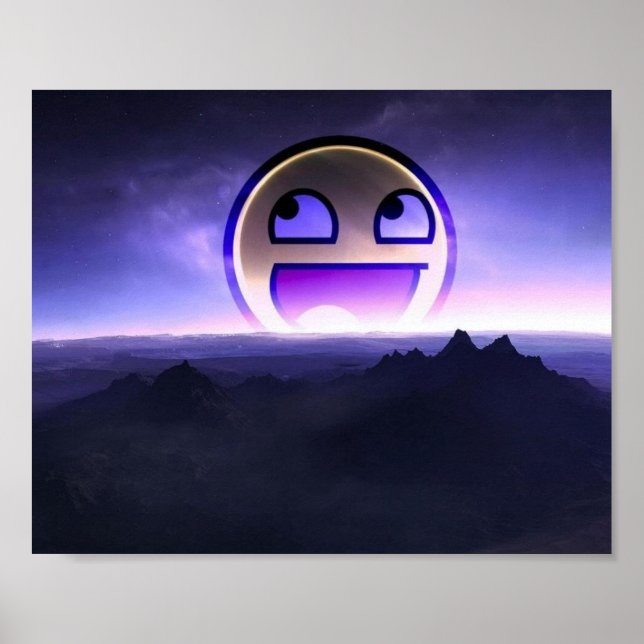 Awesome landscape poster (Vorne)