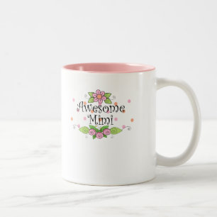 Awesome Mimi T-Shirt Zweifarbige Tasse