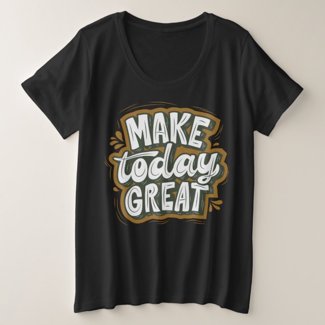 Awesome motivation citation l texte moderne noir m (Design devant)