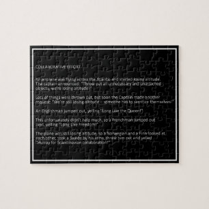 Awesome Plaisanteries personnalisées puzzle couleu