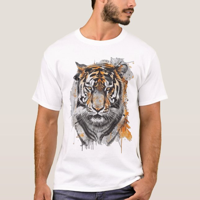 Awesome Royal bengal tiger  T-Shirt (Vorderseite)