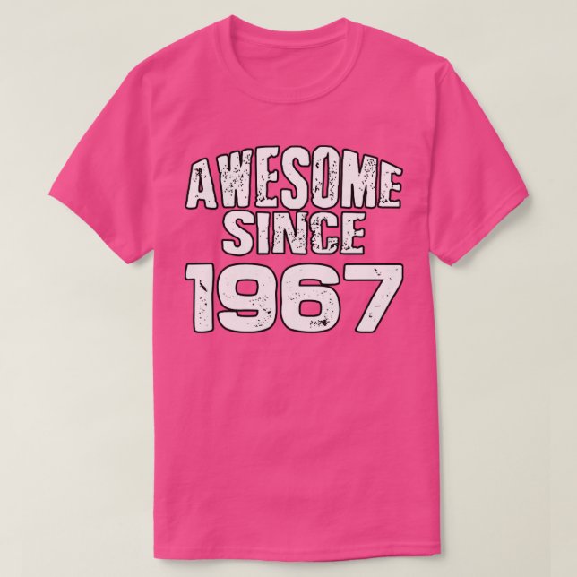 Awesome since 19671 T-Shirt (Design vorne)