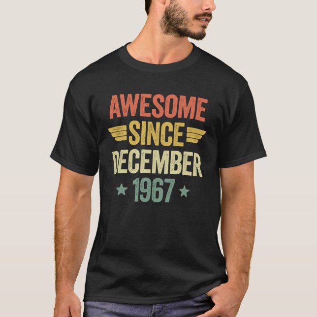 Awesome Since December 1967 T-Shirt (Vorderseite)