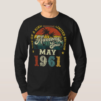 Awesome Since May 1961 T-Shirt