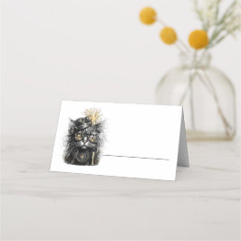 Awesome Steampunk Cat  Platzkarte