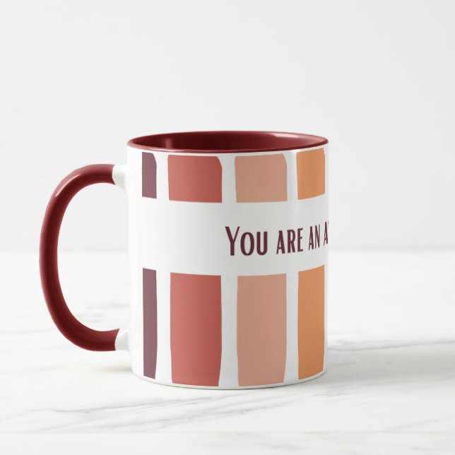 Awesome Teacher Decent Design Tasse (Links)