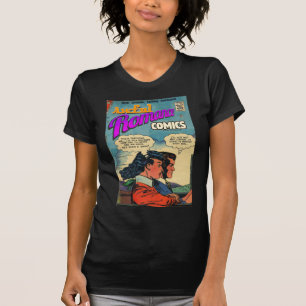 Awful Romance Comic - Parody Retro Comic Cover T-Shirt