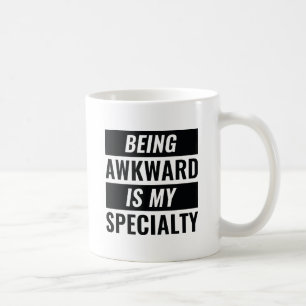 Awkward sein kaffeetasse