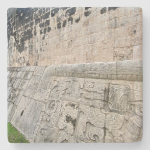 aWorld2Celebrate: Chichén Itzá Great Ball Court Steinuntersetzer
