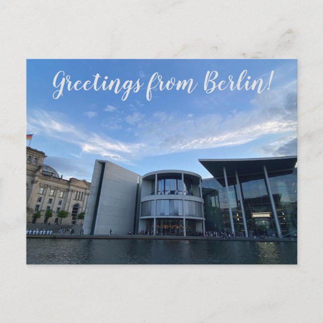aWorld2Celebrate: Grüße aus Berlin! Postkarte (Vorderseite)