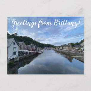 aWorld2Celebrate: Grüße aus der Bretagne! Postkarte