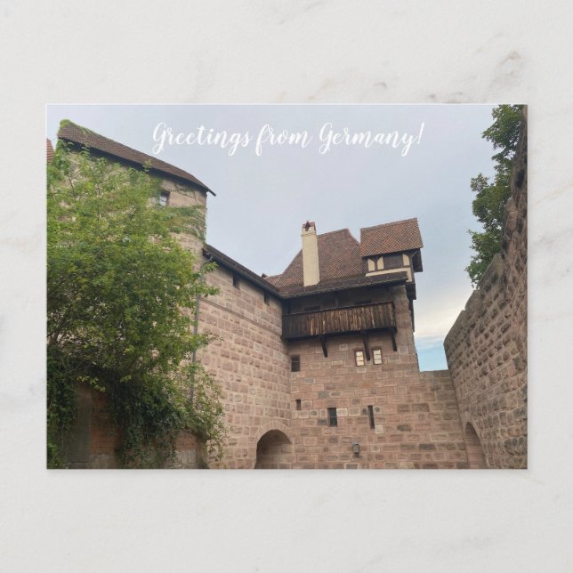 aWorld2Celebrate: Grüße aus Deutschland! Postkarte (Vorderseite)