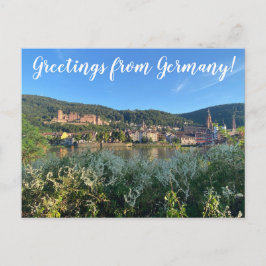 aWorld2Celebrate: Grüße aus Deutschland! Postkarte