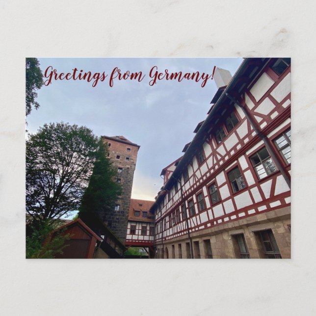 aWorld2Celebrate: Grüße aus Deutschland! Postkarte (Vorderseite)