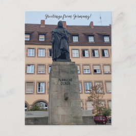 aWorld2Celebrate: Grüße aus Deutschland! Postkarte