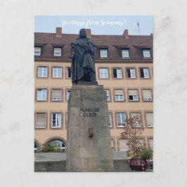 aWorld2Celebrate: Grüße aus Deutschland! Postkarte