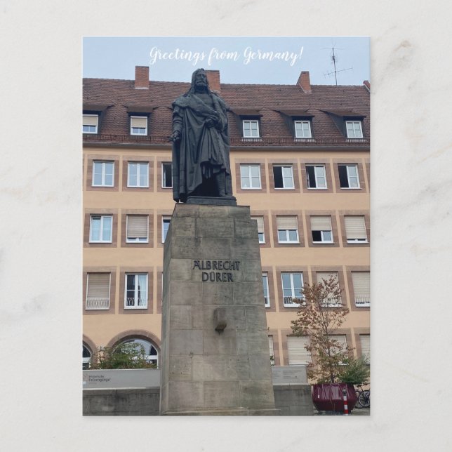 aWorld2Celebrate: Grüße aus Deutschland! Postkarte (Vorderseite)