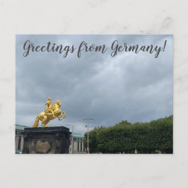 aWorld2Celebrate: Grüße aus Deutschland! Postkarte