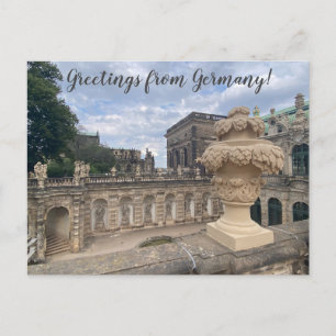 aWorld2Celebrate: Grüße aus Deutschland! Postkarte