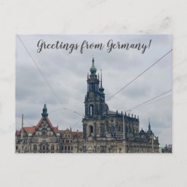 aWorld2Celebrate: Grüße aus Deutschland! Postkarte